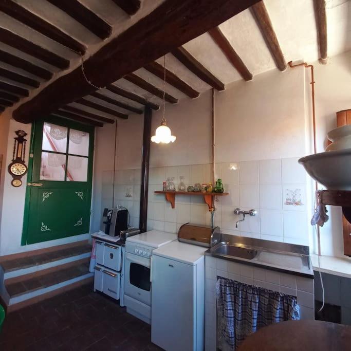 La Casa Del Gallo Radicondoli Luaran gambar