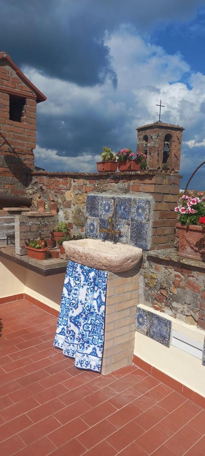 La Casa Del Gallo Radicondoli Luaran gambar